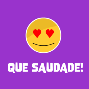 gif que saudade