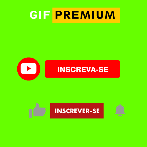 9 ide Chroma key inscreva-se gif