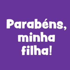 parabéns filha