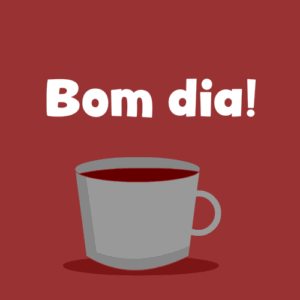 GIF Animado - Bom dia com café bom dia café
