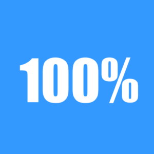 100%