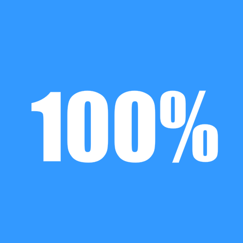 100%