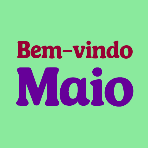 bem vindo maio