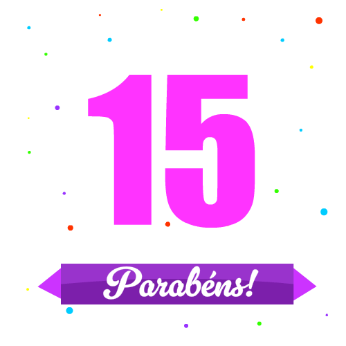 parabéns plos 15 anos