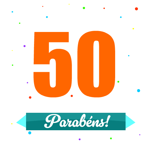parabéns pelos 50 anos