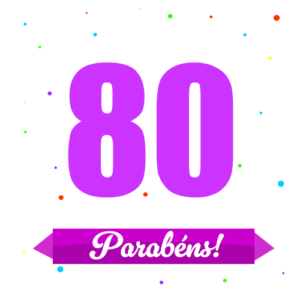 parabéns pelos 80 anos