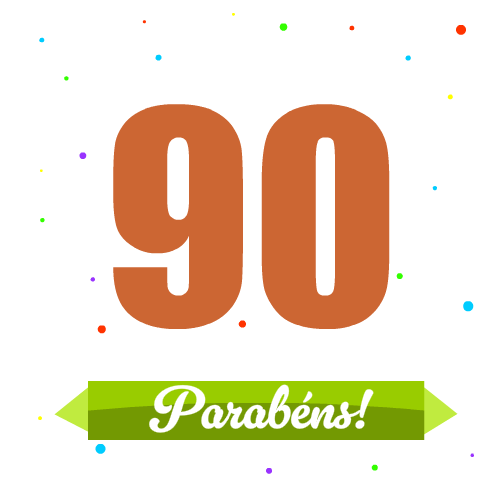 parabéns pelos 90 anos
