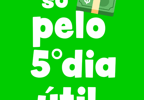 só pelo quinto dia útil