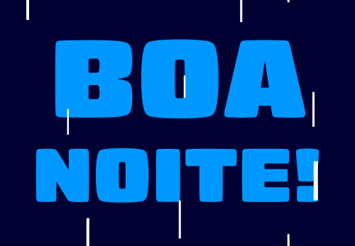 boa noite com chuva