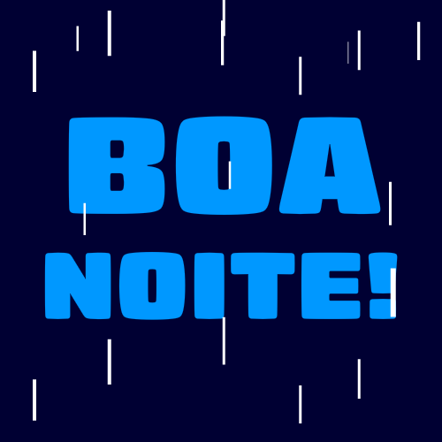boa noite com chuva