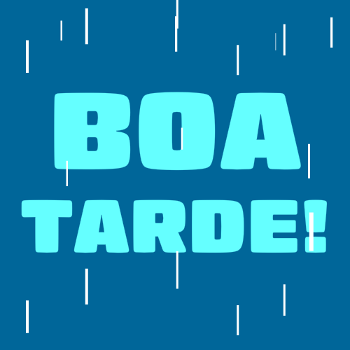 boa tarde com chuva
